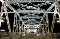 after dark at Shelby Street Bridge