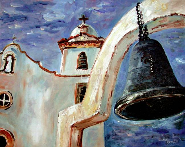 Image result for church bells painting