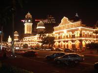 Sultan Abdul Samad Building at Night