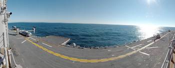 USS Iwo Jima Flight Deck