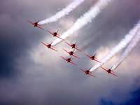 red arrows print