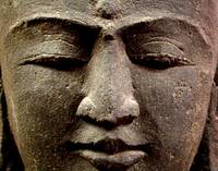 A Stone Face Buddha  -  9940