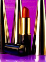 Red Lipstick-Gold Cones, v.23