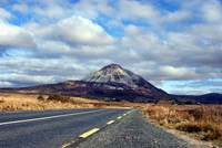 Road to Errigal Mountain Donegal