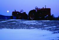 Tractors in the Moonlight