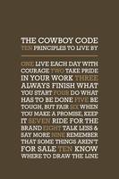 Cowboy Code • Brown