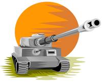 World War Two Panzer Battle Tank