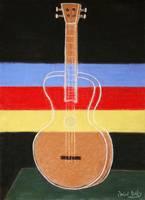 the four stringed guitar