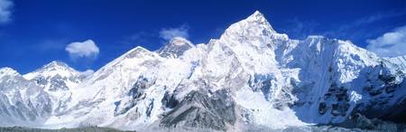 Mts Everest and Nuptse Sagamartha National Park N