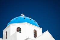 Church in Imerovigli Santorini