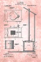 US1062453-0 Vintage Sanitary closet Patent 1912