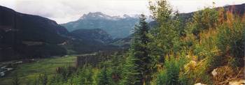 Whistler B.C., Canada panorama