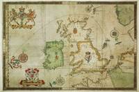 Vintage Map of The British Isles (1590)