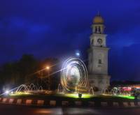 Jubilee Clock Tower, in George Town, Penang, Ver2