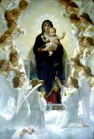Virgin Mary and Child Our Lady of the Angels Art