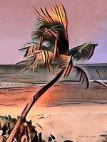 Tropical Seascape Digital Art E7717