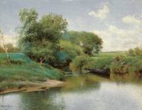 Emilio Sánchez-Perrier, Boating on the River c. 18
