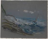 Boat in Distress , Arthur B. Davies