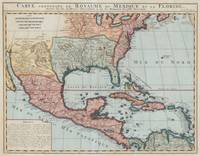 Vintage Map of The Gulf of Mexico (1732)
