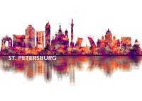 St. Petersburg Skyline