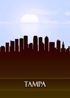 Tampa City Skyline