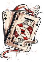 A poker cards
