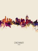 Cincinnati Ohio Skyline