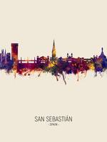 San Sebastian Spain Skyline