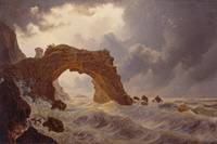 Josef Rebell~The Arco di Miseno at Miliscola with