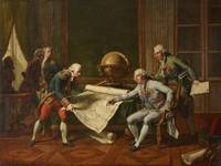 Nicolas-Andre Monsiau~Louis XVI gives his instruct