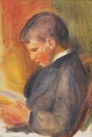 Pierre-Auguste Renoir~Pierre Renoir Reading