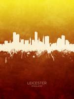 Leicester England Skyline