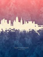 Nottingham England Skyline
