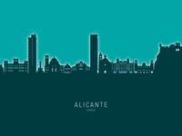 Alicante Spain Skyline