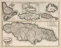 Vintage British Caribbean Islands Map (1721)