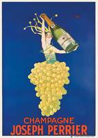 Champagne JOSEPH PERRIER , Vintage Advertisement P
