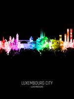 Luxembourg City Skyline