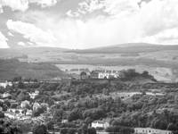 BW Stirling Castle Bathed in Sunlight
