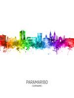 Paramaribo Suriname Skyline