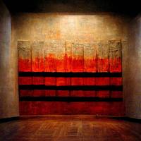 the  mourn  of  a  silent  death  by  Rothko  and