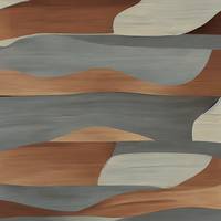 Earth tone painting of live edge wood