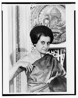 [Prime Minister Indira Gandhi of India at the Nati