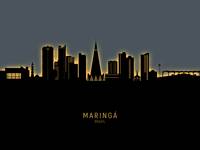 Maringa Skyline Brazil