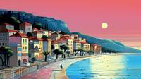 Mediterranean  Evening  french  efeebe  dc  d
