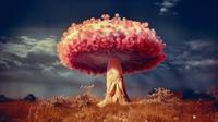 Nuclear  explosion  atomic  bomb  mushroom  wa