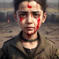 AFGHANI WAR CHILD 7