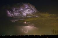 Thunderstorm with a Lightning Bolt Hook