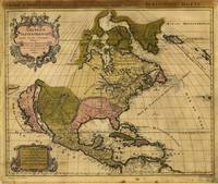 Amerique septentrionale North America Map (1694)