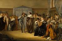 Pieter Codde~Merry Company with Masked Dancers