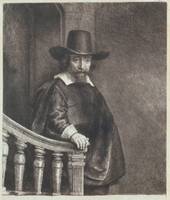 Rembrandt~Portrait of Ephraim Bueno, Physician